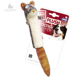 GiGwi PLUSH FRIENDZ игрушка для собак Белка с пищалкой, 29 см