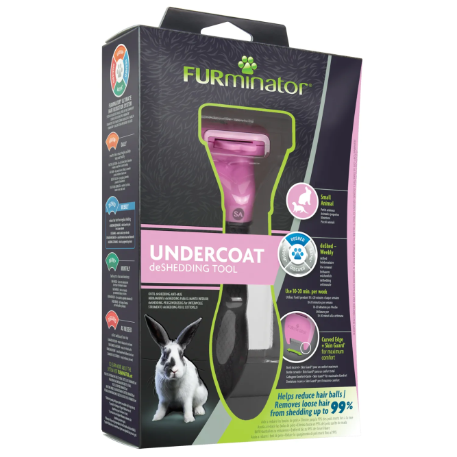 FURminator фурминатор для мелких животных против линьки