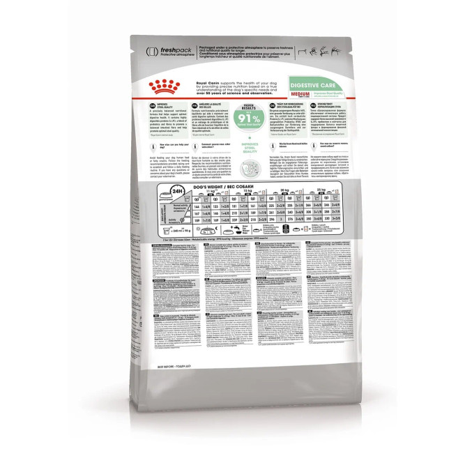 Royal Canin Medium Digestive Care для собак с чувствительной пищеварительной системой - 3 кг