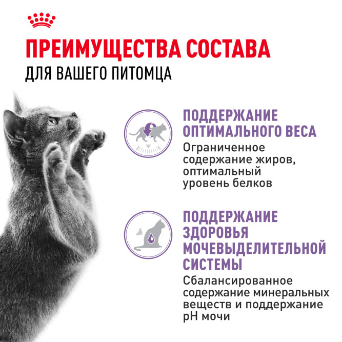 Royal Canin Sterilised влажный корм стерилизованных кошек кусочки в соусе, в паучах - 85 г х 28 шт