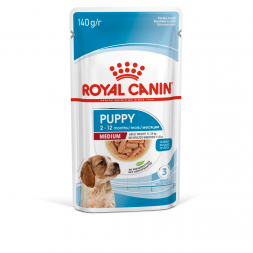 Royal Canin Medium Puppy влажный корм для щенков средних пород - 140 г