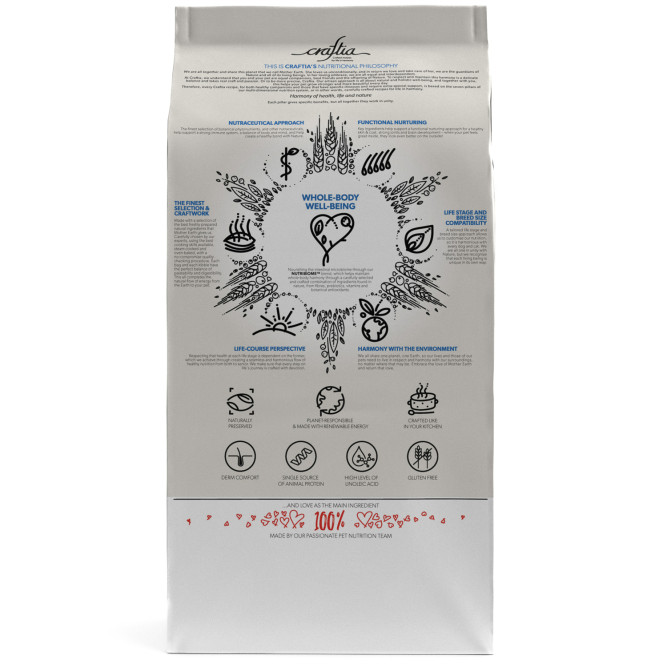 Craftia Galena Dog Hypoallergenic Derm Care сухой диетический корм для взрослых собак при пищевой аллергии и заболеваниях кожи - 2 кг