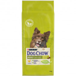 Сухой корм Purina Dog Chow для взрослых собак старше 1 года с курицей 14кг