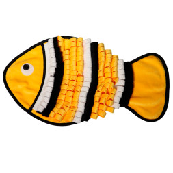 Mr.Kranch нюхательный коврик для собак Рыбка, 50х27 см, оранжевая