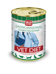 Solid Natura VET Gastrointestinal влажный диетический корм для взрослых кошек с чувствительным пищеварением, в консервах - 340 г х 6 шт