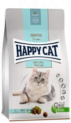 Happy Cat Adult Sensitive сухой корм для взрослых кошек с чувствительной кожей - 0,3 кг