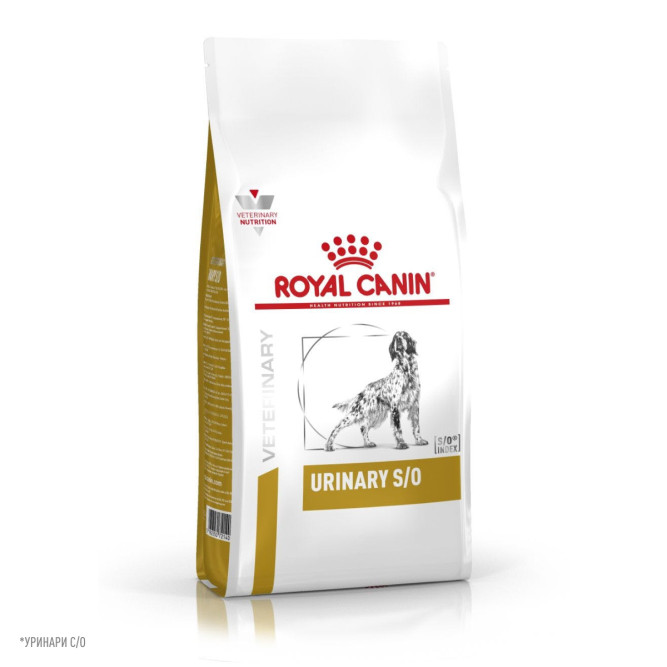 Royal Canin Urinary S/O сухой диетический корм для взрослых собак при МКБ - 2 кг