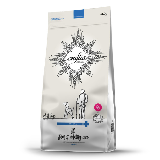 Craftia Galena Dog Joint &amp; Mobility Care сухой диетический корм для взрослых собак при заболевании суставов - 2 кг