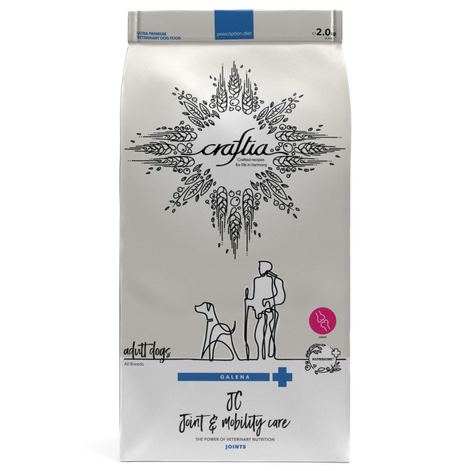 Craftia Galena Dog Joint &amp; Mobility Care сухой диетический корм для взрослых собак при заболевании суставов - 2 кг