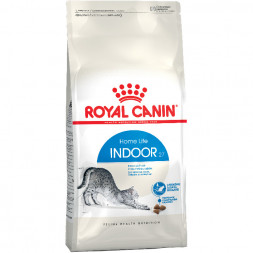 Royal Canin Indoor 27 для кошек от 1 до 7 лет, живущих в помещении - 2 кг