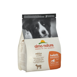 Almo Nature сухой корм для взрослых собак средних и крупных пород с ягненком - 2 кг