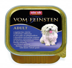 Animonda Vom Feinsten Adult влажный корм для взрослых собак с ягненком и цельным злаками - 150 г (22 шт в уп)