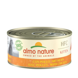 Almo Nature HFC консервы для котят с курицей - 150 г x 24 шт