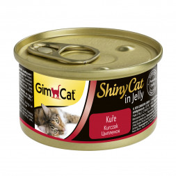 Gimborn GimCat ShinyCat влажный корм для кошек из цыпленка - 70 г