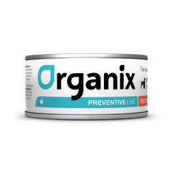 Organix Preventive Line Recovery диетические консервы для взрослых собак и кошек в период анаорексии, выздоровления и послеоперационного восстановления с курицей - 100 г x 12 шт