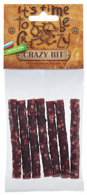 Titbit лакомство для мелких собак мясная соломка с говядиной - 50 г