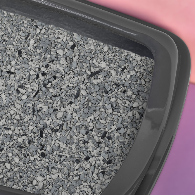 NAPKINS минеральный впитывающий наполнитель для кошачьего туалета, с активированным углем - 4,48 л (3 кг)