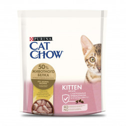 Purina Cat Chow Kitten Chicken сухой корм для котят с домашней птицей - 400 г
