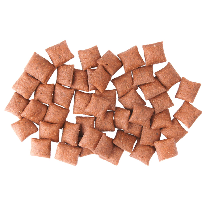 Мнямс хрустящие подушечки Выведение шерсти с говядиной для кошек - 60 г