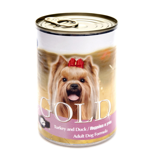 Nero Gold Adult Dog Formula Turkey &amp; Duck консервы для взрослых собак с индейкой и уткой - 1,25 кг х 12 шт