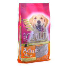 Nero Gold сухой корм для взрослых собак мелких пород с курицей - 2,5 кг