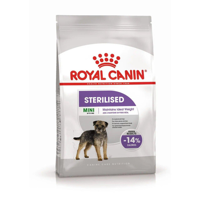 Royal Canin Mini Sterilised сухой корм для взрослых стерилизованных собак мелких пород - 3 кг