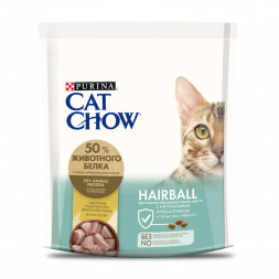 Purina Cat Chow сухой корм для взрослых кошек, контролирует образование комков шерсти в ЖКТ - 400 г