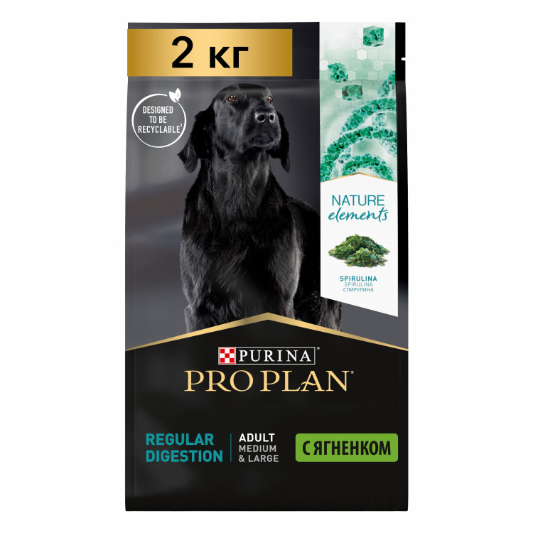 Purina Pro Plan Nature Elements сухой корм для взрослых собак средних и ...