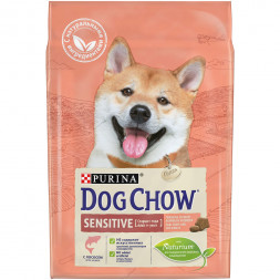 Сухой корм Purina Dog Chow Sensitive для собак с чувствительным пищеварением с лососем - 2,5 кг