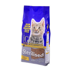 Nero Gold сухой корм для стерилизованных кошек профилактика МКБ - 2,5 кг
