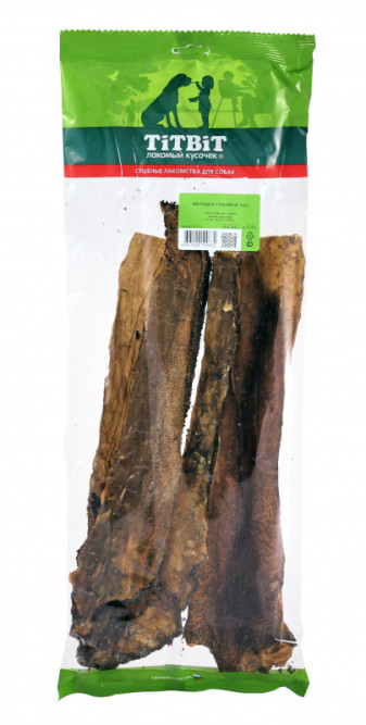 TiTBiT лакомство для собак желудок говяжий XXL - 120 г