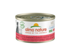 Almo Nature HFC Итальянские рецепты консервы для взрослых собак всех пород, с курицей, базиликом и помидорами - 95 г x 24 шт