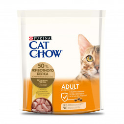 Сухой корм Purina Cat Chow для взрослых кошек с птицей - 400 г