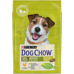 Сухой корм Purina Dog Chow для взрослых собак мелких пород от 1 года с курицей - 2.5 кг