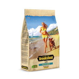 Brooksfield Low Grain Adult Dog All Breeds Lamb сухой корм для взрослых собак с ягненком и рисом - 12 кг