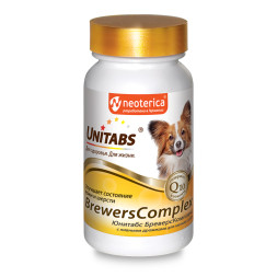 Unitabs BrewersComplex с Q10 для мелких собак - 100 табл.