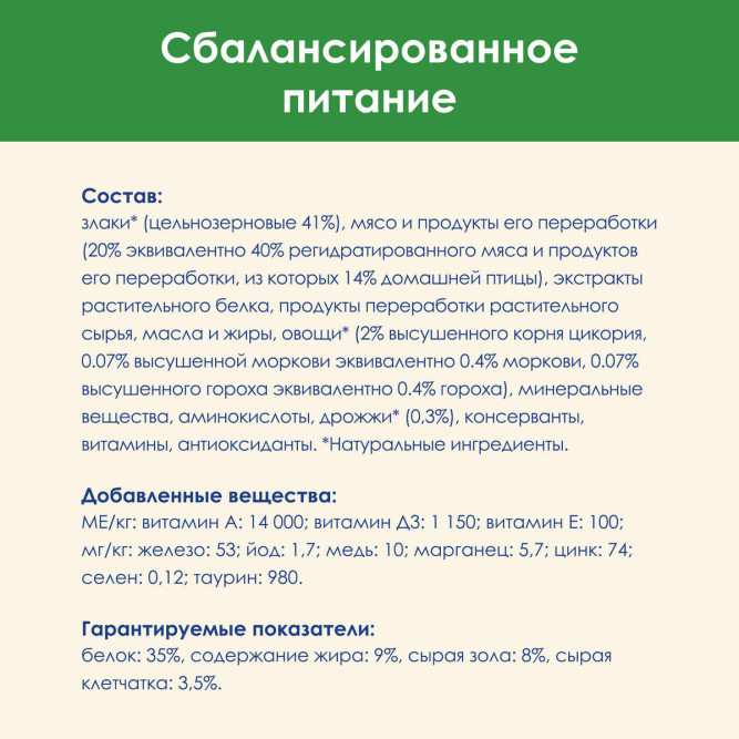 Purina Cat Chow Sterilised сухой корм для кастрированных котов и стерилизованных кошек с домашней птицей - 1,5 кг