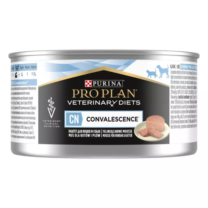 Purina Pro Plan Veterinary Diets CN Convalescence влажный корм для взрослых кошек и собак в период выздоровления - 195 г х 24 шт
