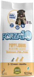 Forza10 Maintenance Puppy Junior Pollo/Patate сухой корм для щенков средних и крупных пород с курицей и картофелем - 12,5 кг