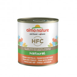 Almo Nature Classic Adult Cat Chicken &amp; Tuna консервы для взрослых кошек с курицей и тунцом - 280 г х 12 шт