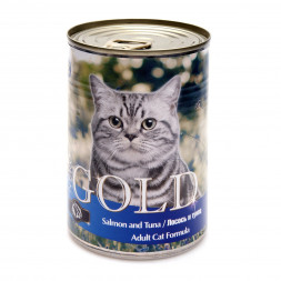 Nero Gold Adult Cat Formula Salmon &amp;Tuna консервы для взрослых кошек с лососем и тунцом - 810 г х 12 шт
