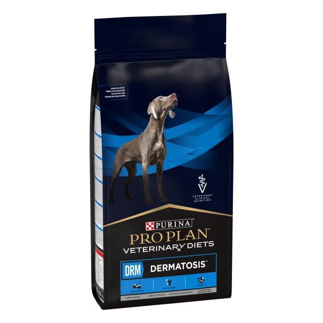 Pro Plan Veterinary DRM Dermatosis сухой корм для взрослых собак при дерматозах - 12 кг