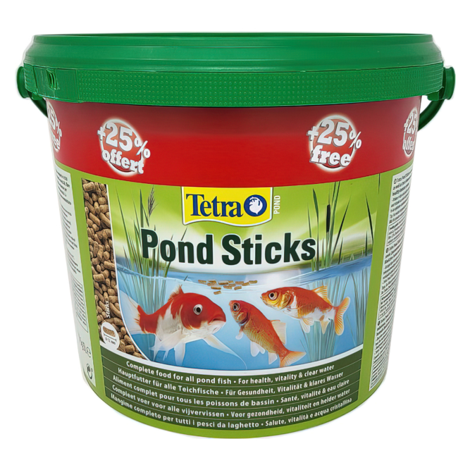 Tetra Pond Sticks корм для прудовых рыб в палочках - 5 л