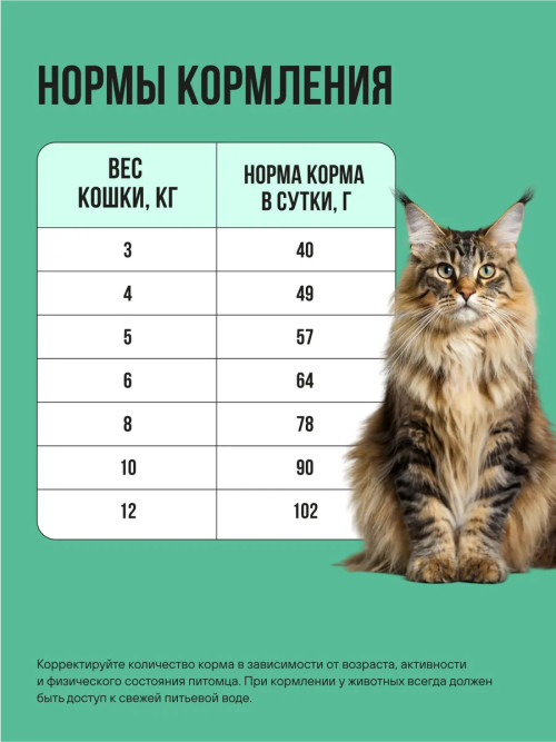 BOWL WOW Fresh Meat сухой корм для взрослых стерилизованных кошек с индейкой, курицей  и шпинатом - 400 г