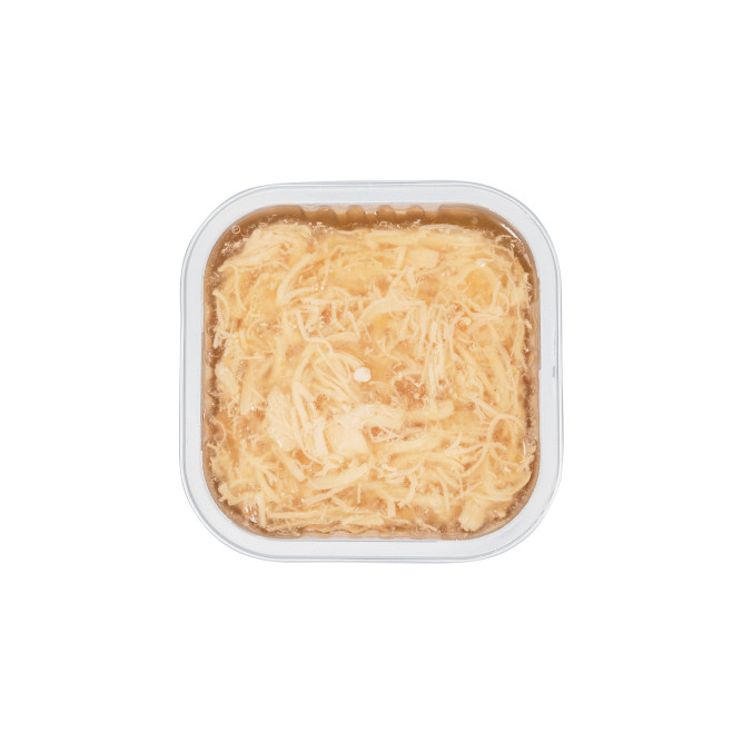 Eravida влажный дополнительный корм для кошек, желе с курицей и креветками, в ламистерах - 100 г х 16 шт