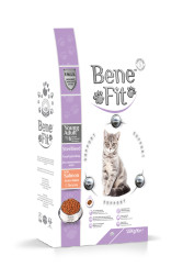 Benefit Feline Young Adult Sterilised Cat Salmon сухой корм для стерилизованных кошек старше 6 месяцев, с лососем - 1,5 кг