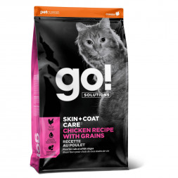 GO! Skin + Coat Chicken сухой корм для котят и кошек с цельной курицей, фруктами и овощами - 7,26 кг