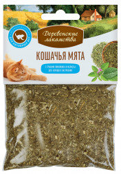 Деревенские лакомства кошачья мята с лимонником и мелиссой - 15 г
