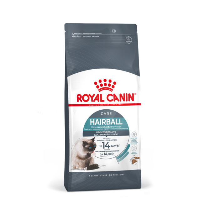 Royal Canin Hairball Care сухой корм для взрослых кошек для профилактики образования волосяных комочков - 10 кг