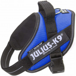 Julius-K9 шлейка для собак IDC-Powerharness Mini, 49-67 см/ 7-15 кг, синяя